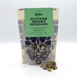 2DiE4 Live Foods | 2DiE4 Activated Organic Pistachios 100g | 100g For Discount