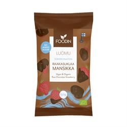 Foodin | FI Organic Raw Chocolate No Added Sugar Strawberry | 50g For Discount