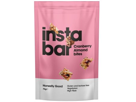 Instabar | Cranberry Almond Bites | 70g Hot on Sale