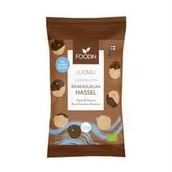 Foodin | FI Organic Raw Chocolate No Added Sugar Hazelnut 50G | 50g Online Sale