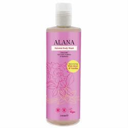 Alana | Rose & Vanilla Natural Body Wash 100ml Convenience Travel Bottle | 100ml on Sale