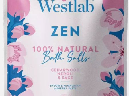 Westlab | Zen Bathing Salt - Cedarwood, Neroli and Sage | 1kg Online now