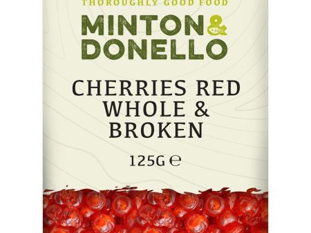 Minton & Donello | Cherries Red Whole & Broken | 125g For Cheap