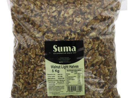 Suma | Walnuts - Light Halves | 5 KG Online Sale