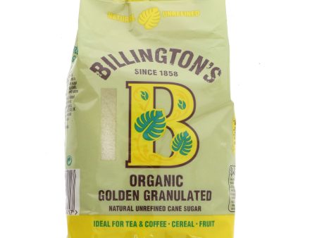 Billingtons | Granulated Sugar - Organic | 500 G Supply