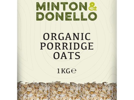 Minton & Donello | Organic Porridge Oats | 1000g Discount