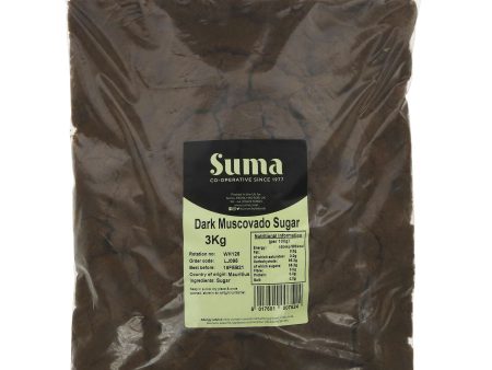 Suma | Dark Muscovado Sugar | 3 KG on Sale