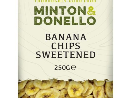 Minton & Donello | Banana Chips Sweetened | 250g Cheap