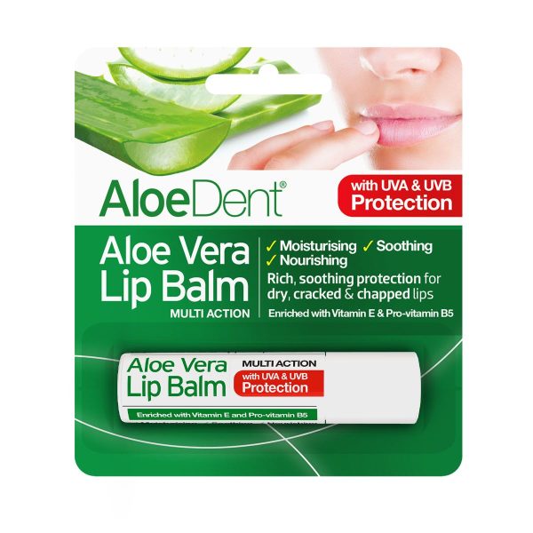 Aloe Dent | Aloe Vera Lip Balm | 4g For Discount