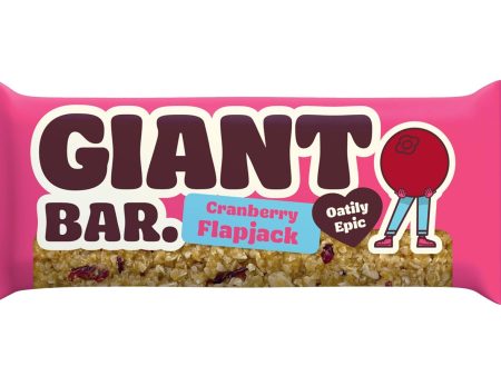 Ma Baker | Giant BarCranberry Flapjack | 90g on Sale