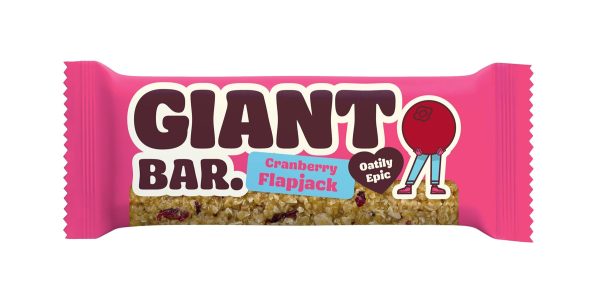 Ma Baker | Giant BarCranberry Flapjack | 90g on Sale