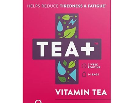 Tea+ | Tea Plus (+) Counter Display Unit - Energy Vitamin Tea | 14 Bags Discount