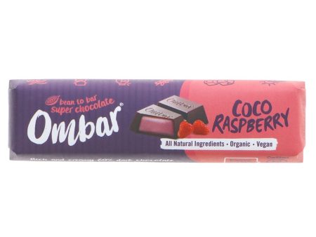 Ombar | Coco Raspberry Chocolate Bar | 42g Cheap