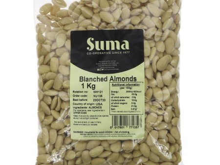 Suma | Almonds - Blanched | 1 KG Online now