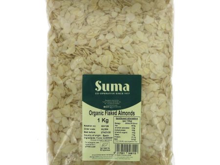 Suma | Almonds, Flaked - Organic | 1 KG on Sale