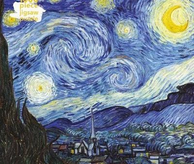 Tree Flame: Adult Jigsaw Puzzle Van Gogh: Starry Night [2017] Sale